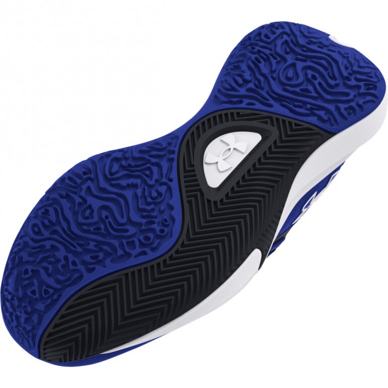 Dziecięce buty do koszykówki Under Armour UA Gs Lockdown 7 - niebieskie