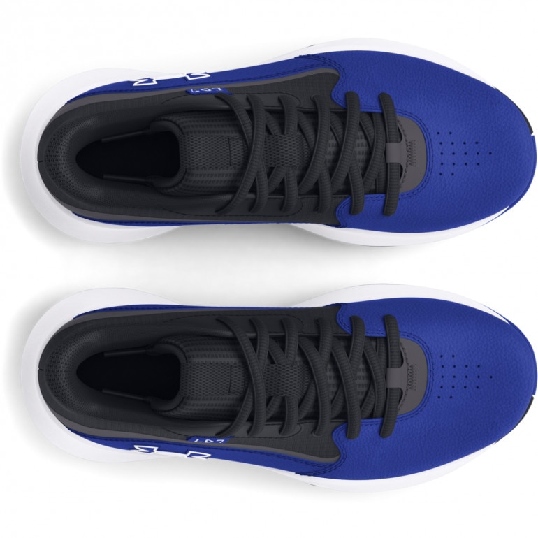 Dziecięce buty do koszykówki Under Armour UA Gs Lockdown 7 - niebieskie