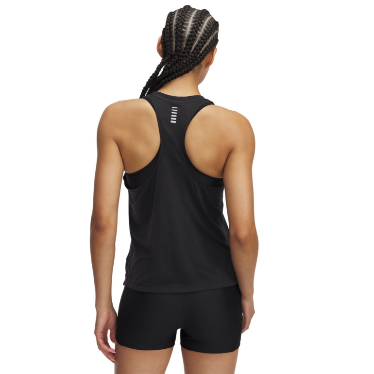 Damski top do biegania Under Armour UA Launch Camo Singlet - czarny 