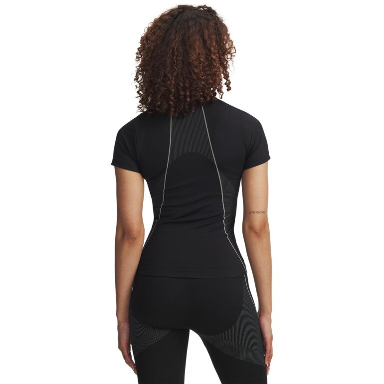 Damska koszulka treningowa Under Armour UA Vanish Seamless SS - czarna