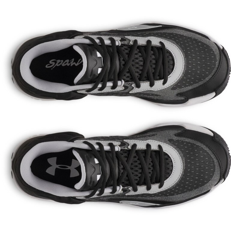 Buty do koszykówki uniseks Under Armour UA Spawn 7 Mid - czarne