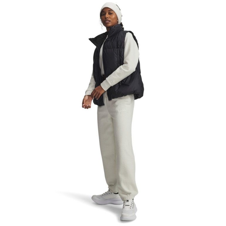 Damski bezrękawnik puchowy Under Armour Limitless Down Puffer Vest - czarny