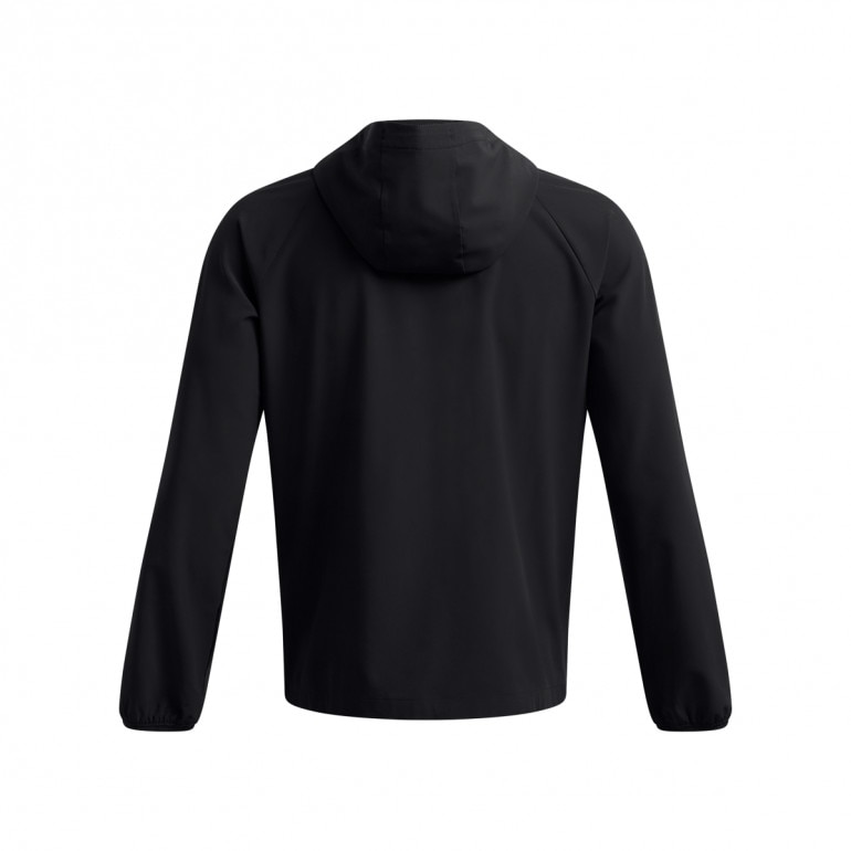 Męska kurtka wiatrówka Under Armour UA Stretch Woven Windbreaker - czarna