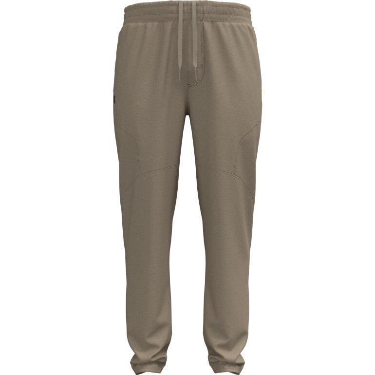 Męskie spodnie Under Armour UA Unstoppable Tapered Pants - brązowe