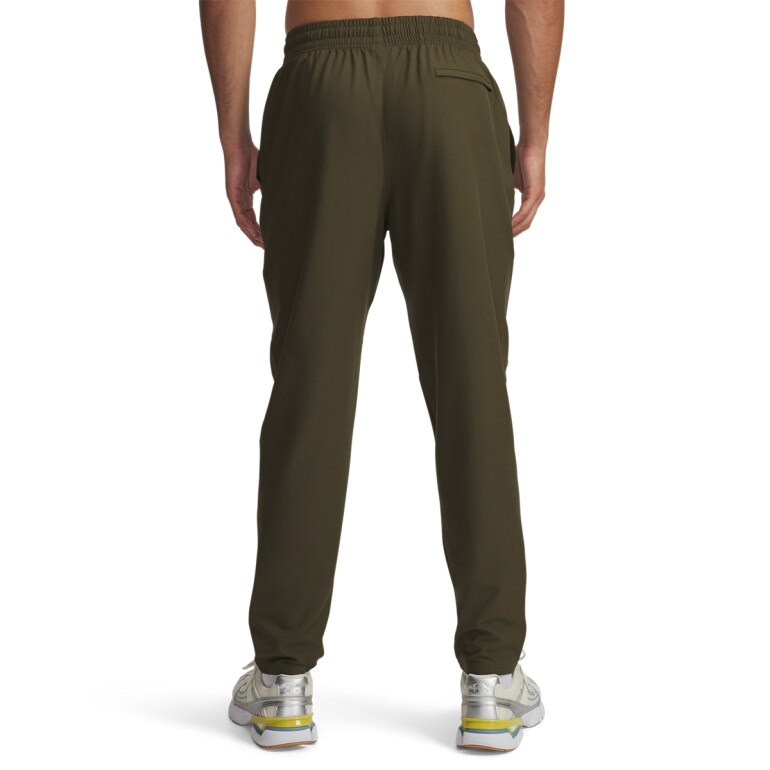 Męskie spodnie treningowe Under Armour UA Unstoppable Tapered Pants - khaki