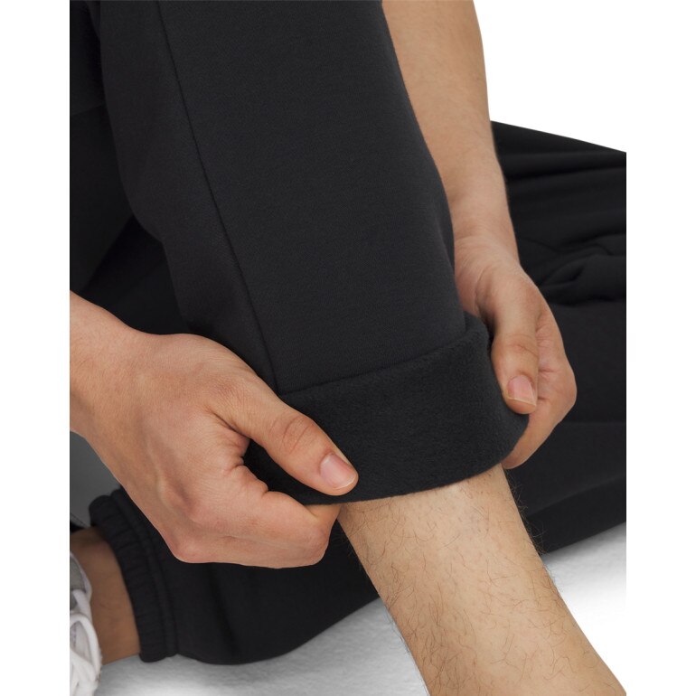 Męskie spodnie dresowe joggery Under Armour UA Icon Flc Graphic - czarne