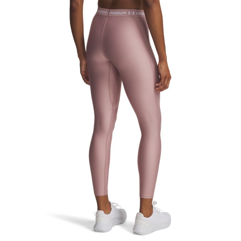 Damskie legginsy treningowe Under Armour HeatGear Rib - różowe
