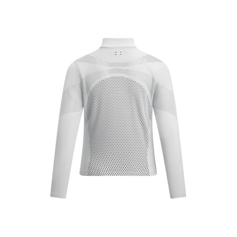 Damska bluza do biegania Under Armour UA Halo Engineered FZ - szary 