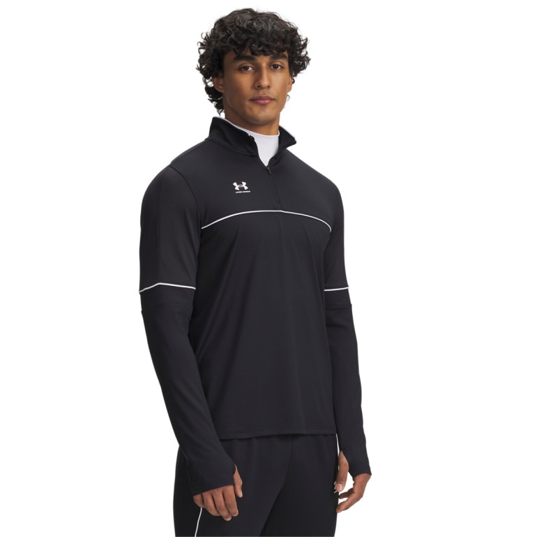 Męski longsleeve Under Armour UA M Challenger Training QZ - czarny