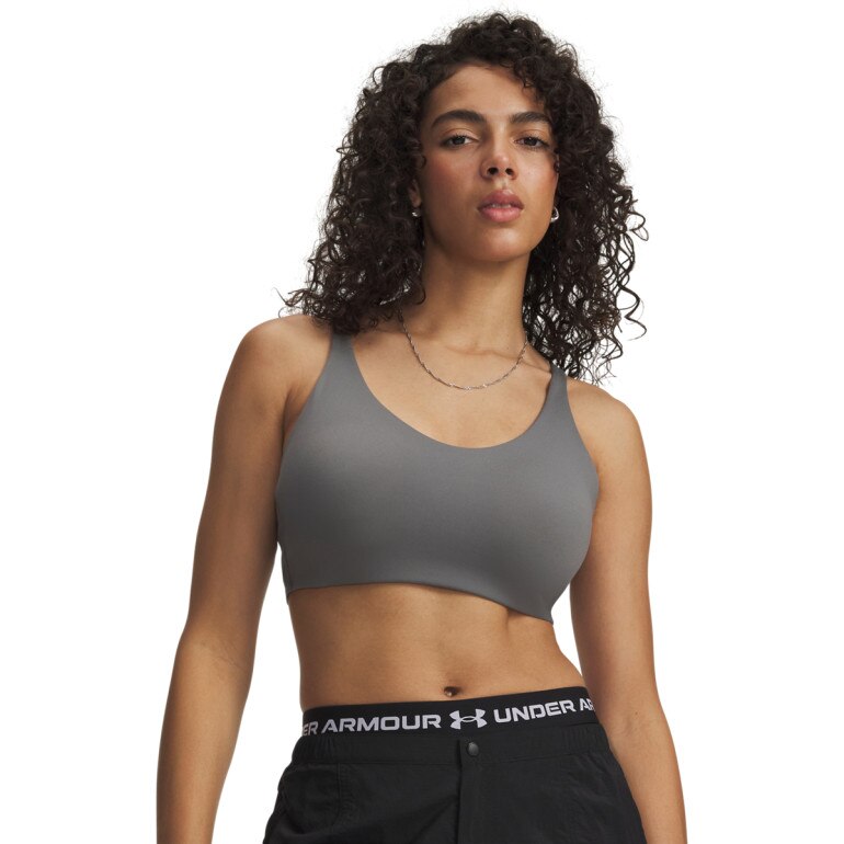 Damski biustonosz treningowy Under Armour UA Motion - szary
