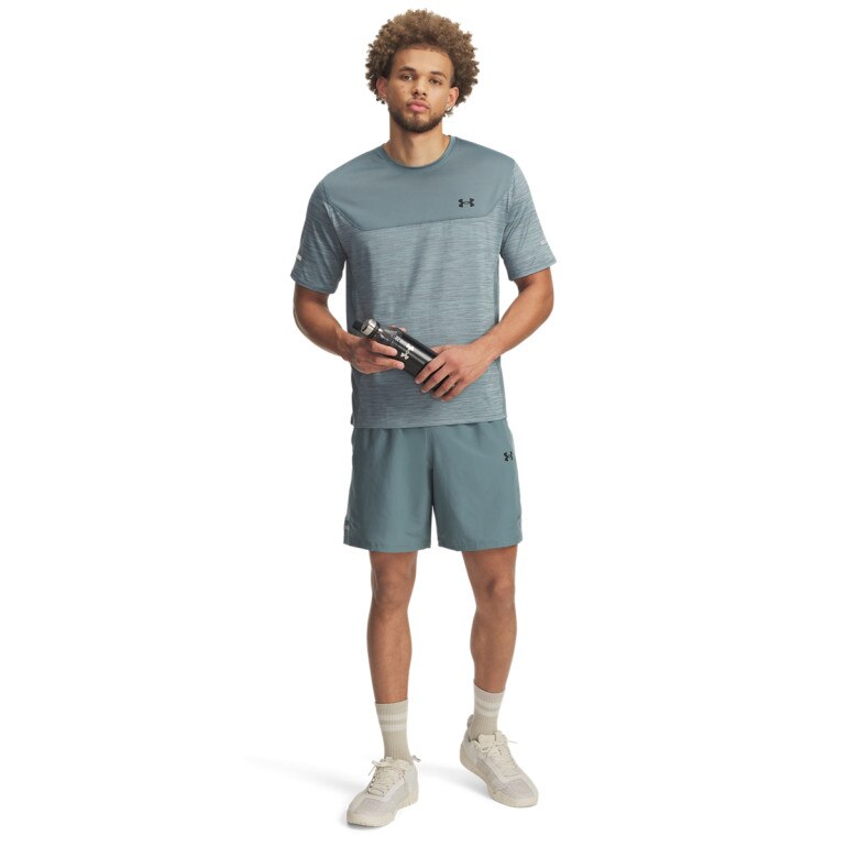 Męska koszulka treningowa Under Armour UA Tech Utility SS - niebieska