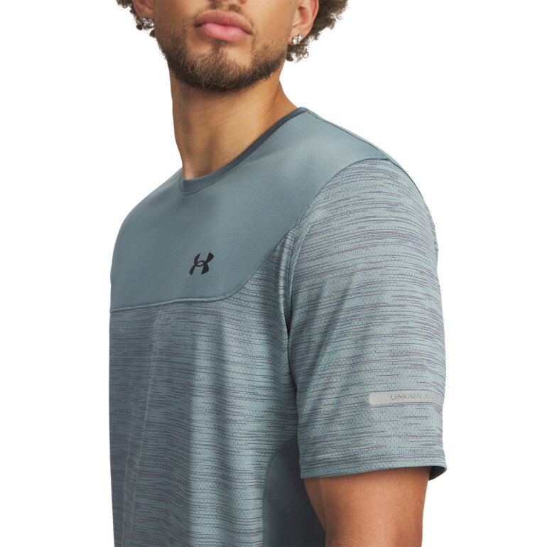 Męska koszulka treningowa Under Armour UA Tech Utility SS - niebieska