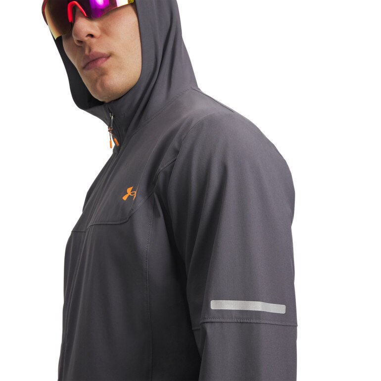 Męska kurtka treningowa Under Armour UA Tech Utility Woven - szara