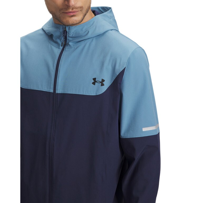Męska kurtka treningowa Under Armour UA Tech Utility Woven - niebieska