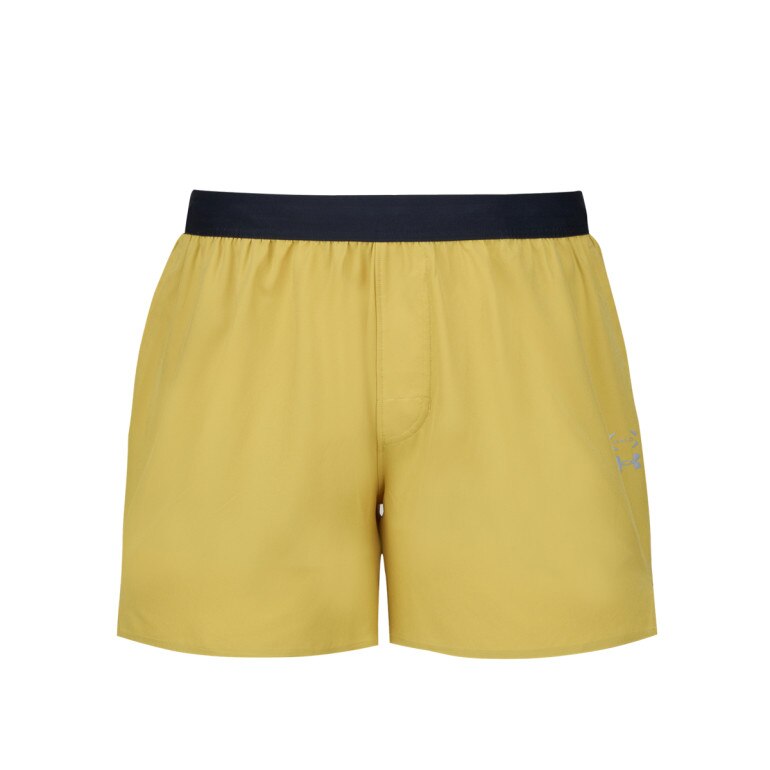 Męskie spodenki treninogwe Under Armour UA Halo Train Short - żółte