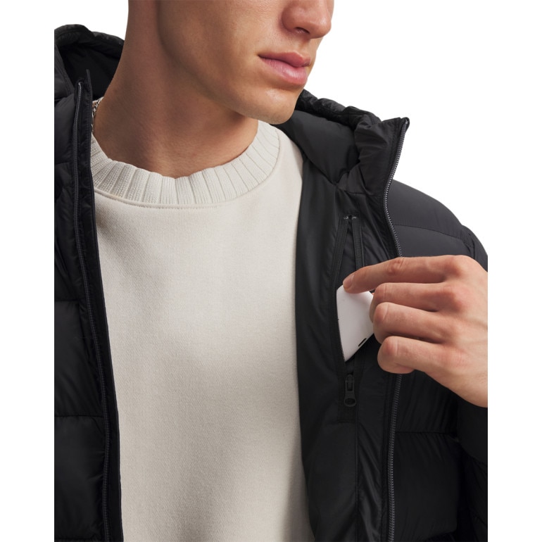 Męska kurtka pikowana Under Armour UA Sportswear Puff Jkt - czarna