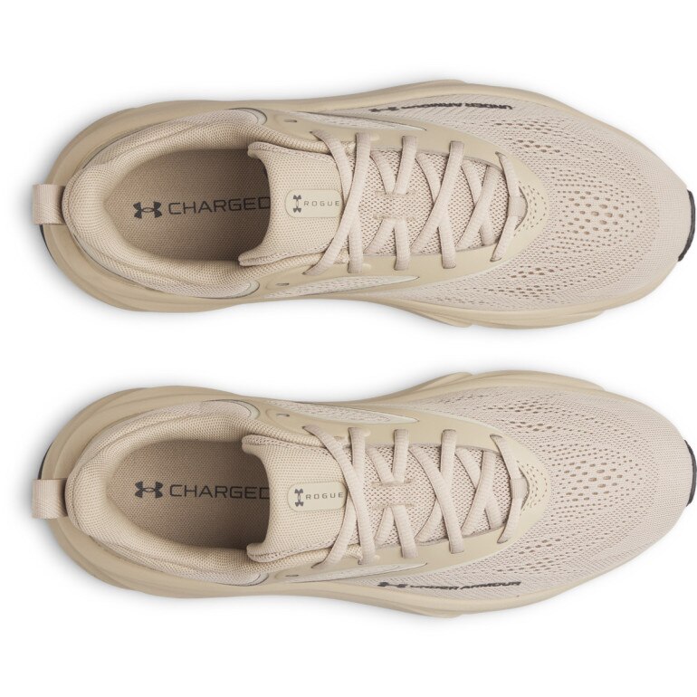 Męskie buty do biegania Under Armour UA Rogue 6 - beżowe