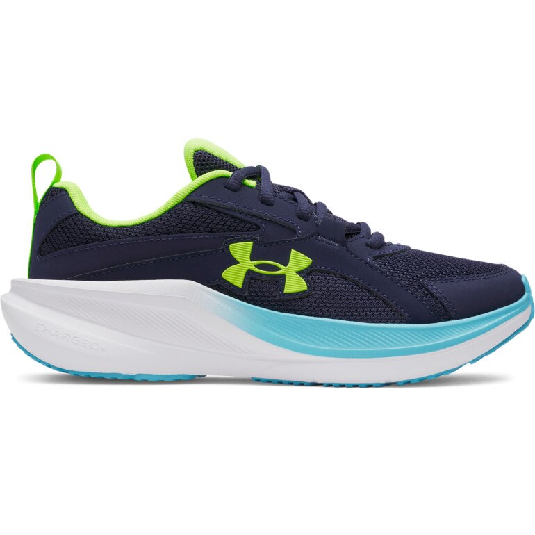 Chłopięce buty do biegania Under Armour UA BGS Assert 11 - granatowe