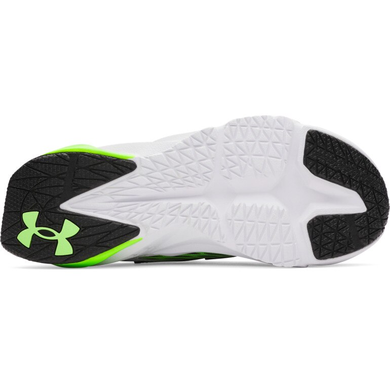 Chłopięce buty do biegania Under Armour UA BGS Scramjet 7 - białe