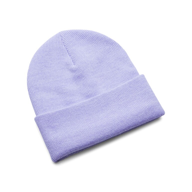 Damska czapka zimowa Under Armour W HALFTIME BEANIE - fioletowa