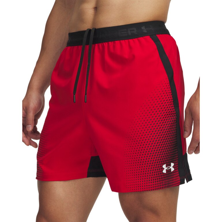 Męskie spodenki treningowe Under Armour Vanish Graphic Short - czerwone