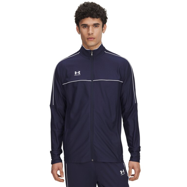 Męska bluza treningowa rozpinana Under Armour UA Challenger - granatowa