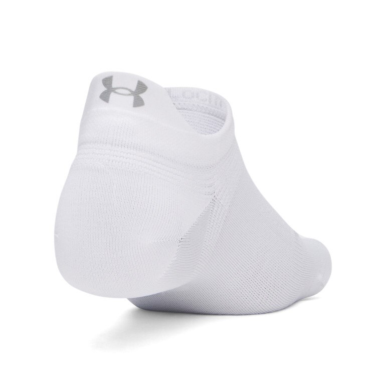 Skarpetki do biegania uniseks Under Armour UA Velociti Lite 1pk - białe