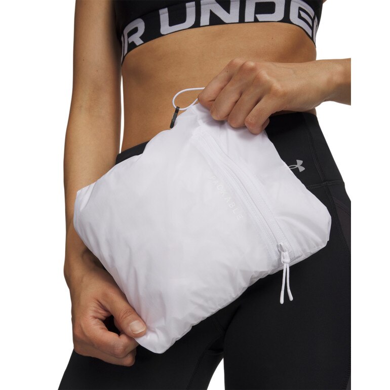 Damska kurtka do biegania Under Armour UA Velociti Pro Lightweight - biała
