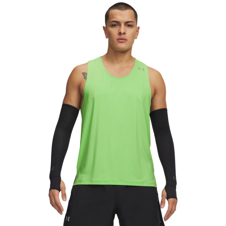 Męska koszulka do biegania Under Armour UA Velociti Pro Singlet - zielona