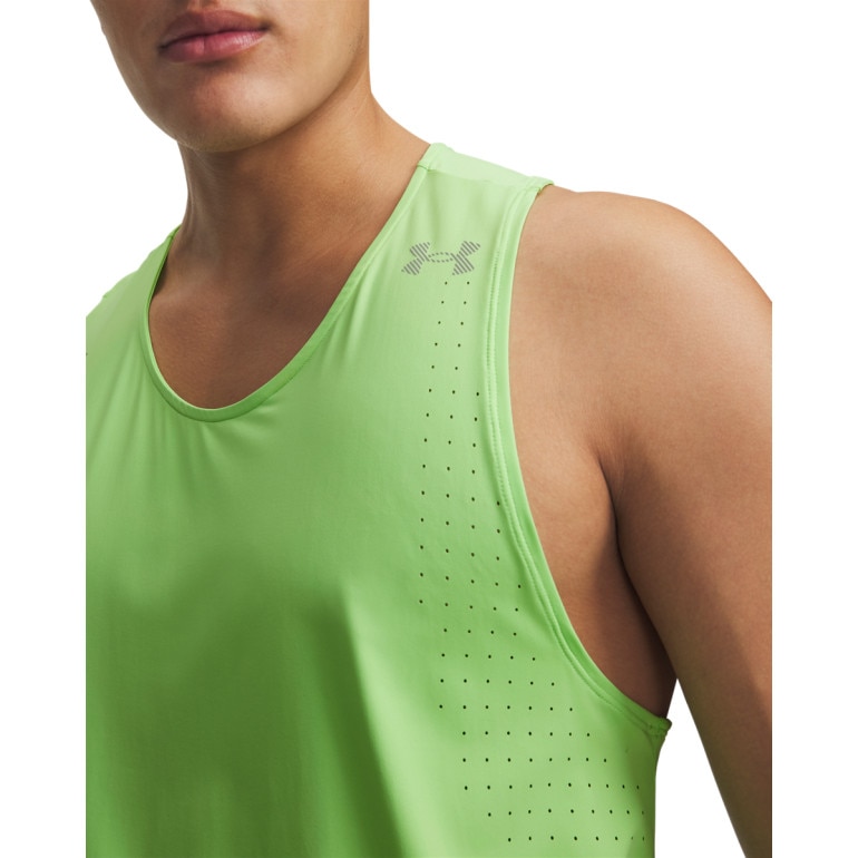 Męska koszulka do biegania Under Armour UA Velociti Pro Singlet - zielona
