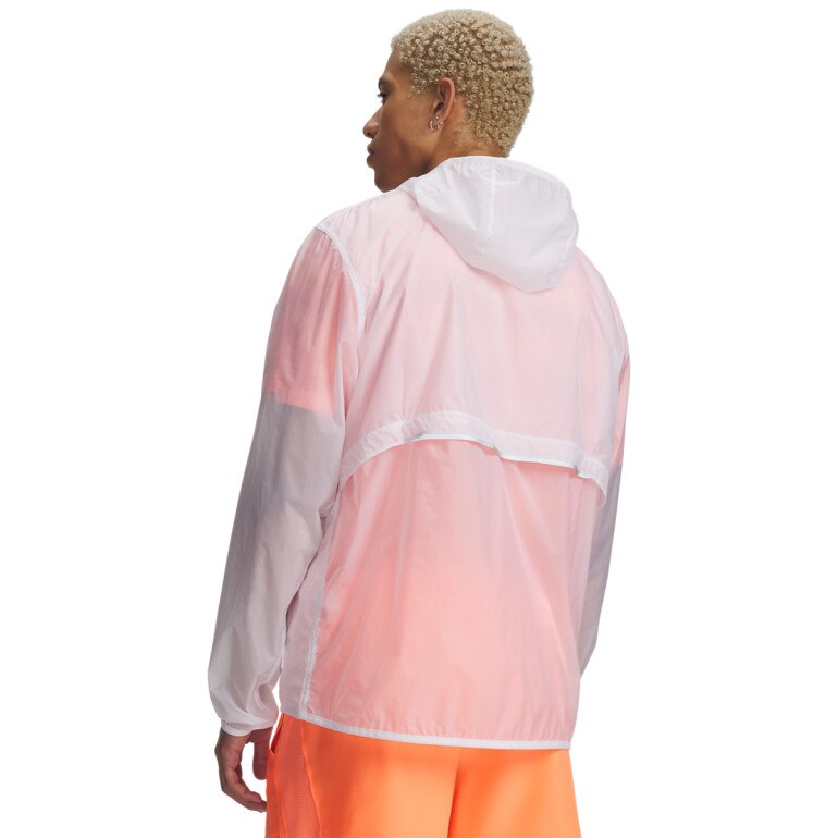 Męska kurtka do biegania Under Armour UA Velociti Pro Lightweight - biała