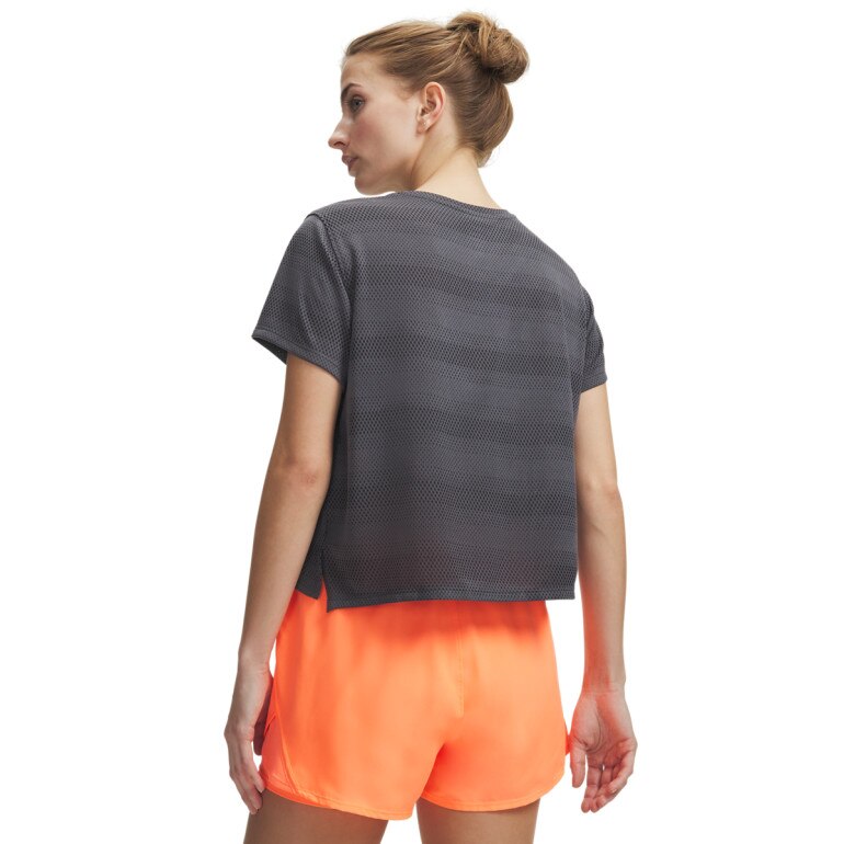 Damska koszulka do biegania Under Armour UA Velociti Shortsleeve - szara