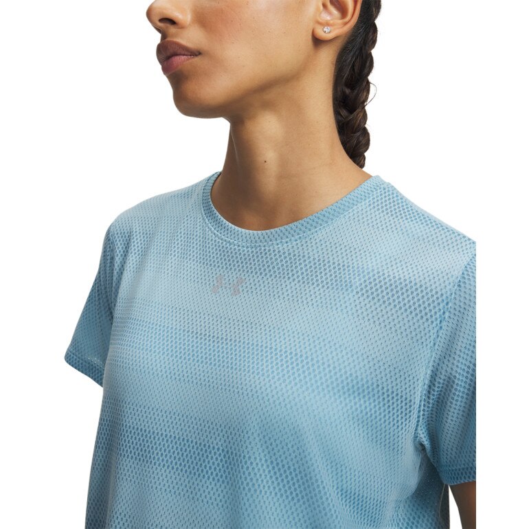 Damska koszulka do biegania Under Armour UA Velociti Shortsleeve - niebieska