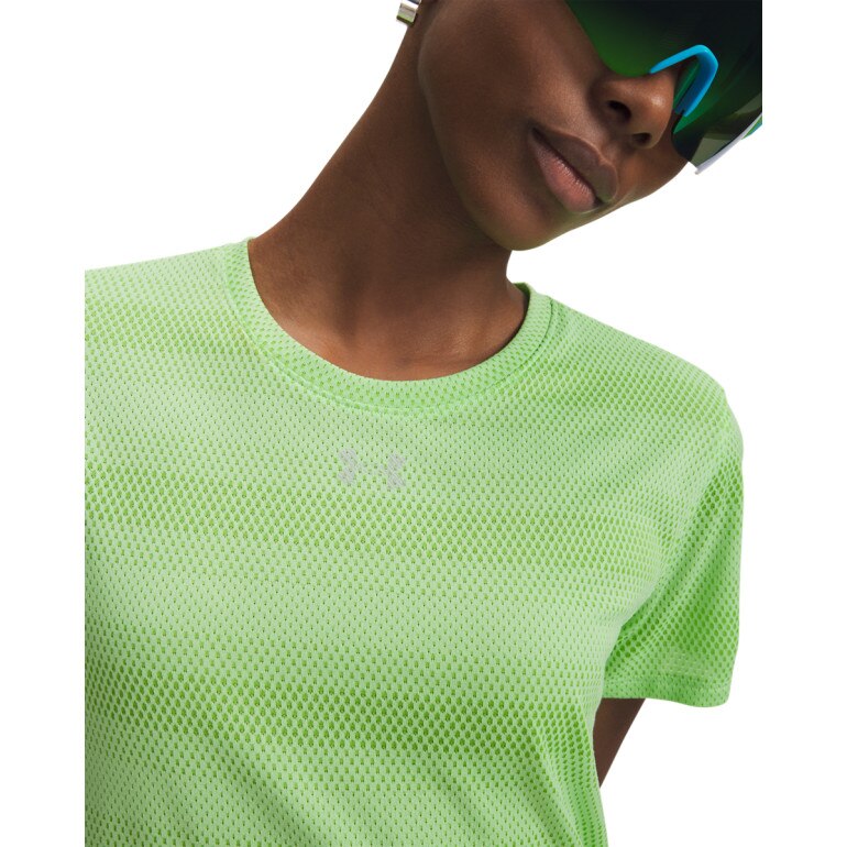 Damska koszulka do biegania Under Armour UA Velociti Shortsleeve - zielona