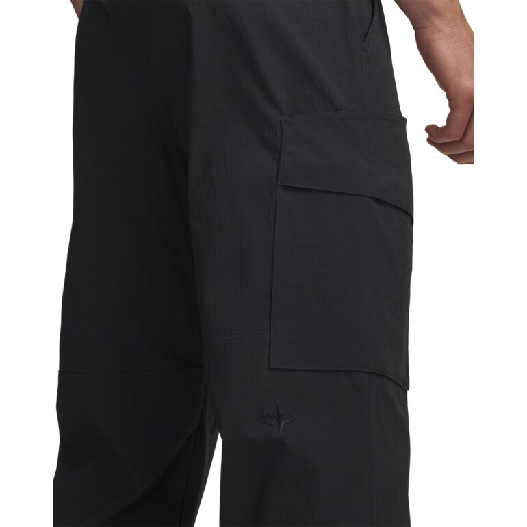 Męskie spodnie trekkingowe Under Armour UA Explor Hike - czarne