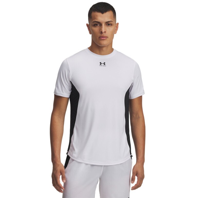 Męska koszulka piłkarska Under Armour UA M Challenger Pro SS- biała