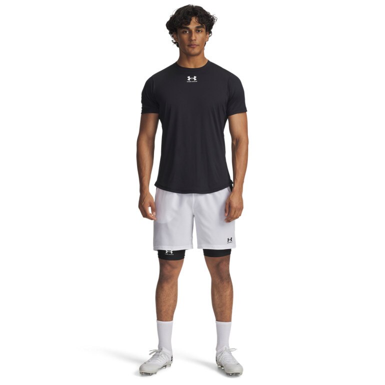 Męskie spodenki treningowe Under Armour UA Challenger Pro Shorts - białe