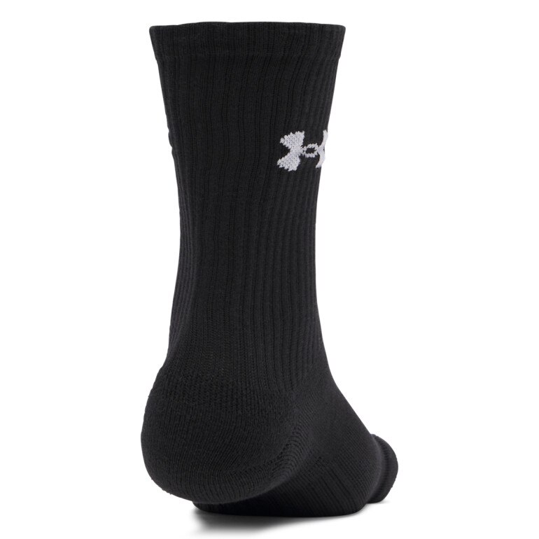 Skarpetki treningowe uniseks (3-pack) Under Armour UA Performance Cotton - czarne