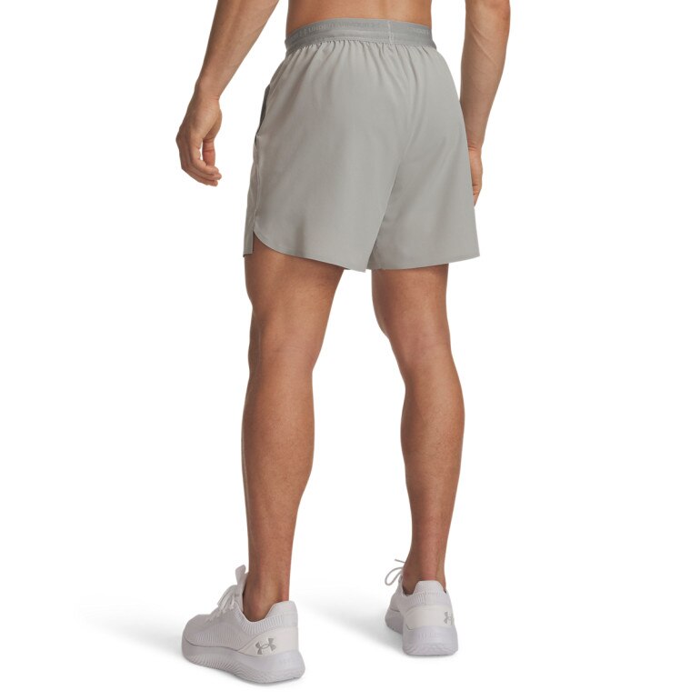 Męskie spodenki treningowe Under Armour UA Icon Fleece HZ Hoodie - szare