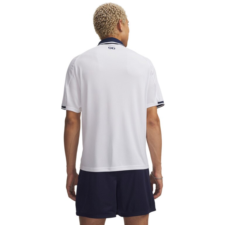 Męska koszulka piłkarska Under Armour UA 96 Terrace Country - biała