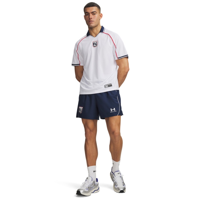 Męskie spodenki piłkarskie Under Armour UA 96 Terrace Country - granatowe