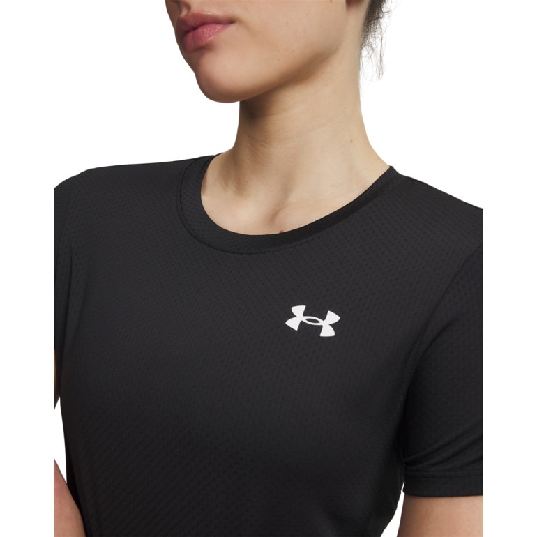 Damska koszulka treningowa Under Armour UA Tech Mesh - czarna