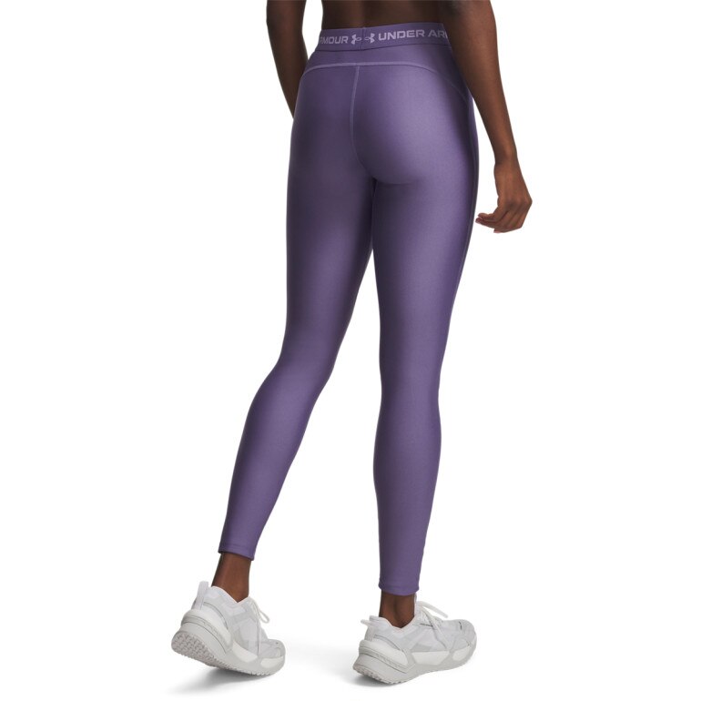 Damskie legginsy treningowe Under Armour HeatGear Legging - fioletowe