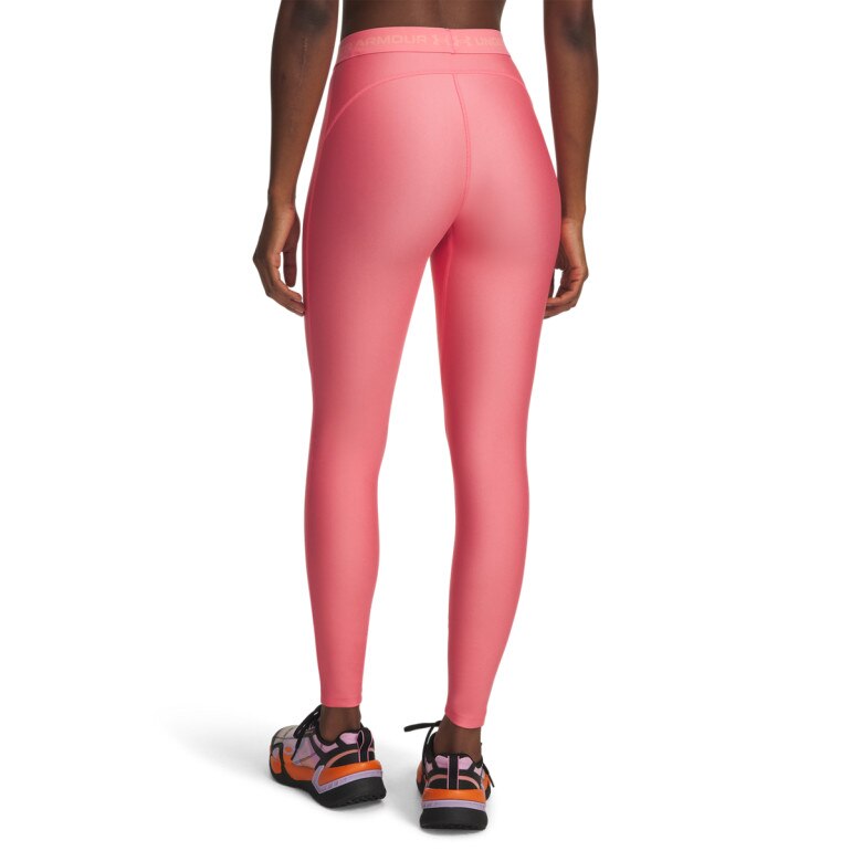 Damskie legginsy treningowe Under Armour HeatGear Legging - różowe