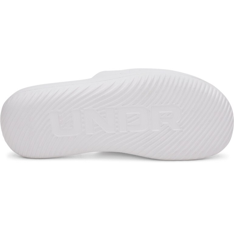 Męskie klapki Under Armour UA Ignite Pro 8 Fix - białe