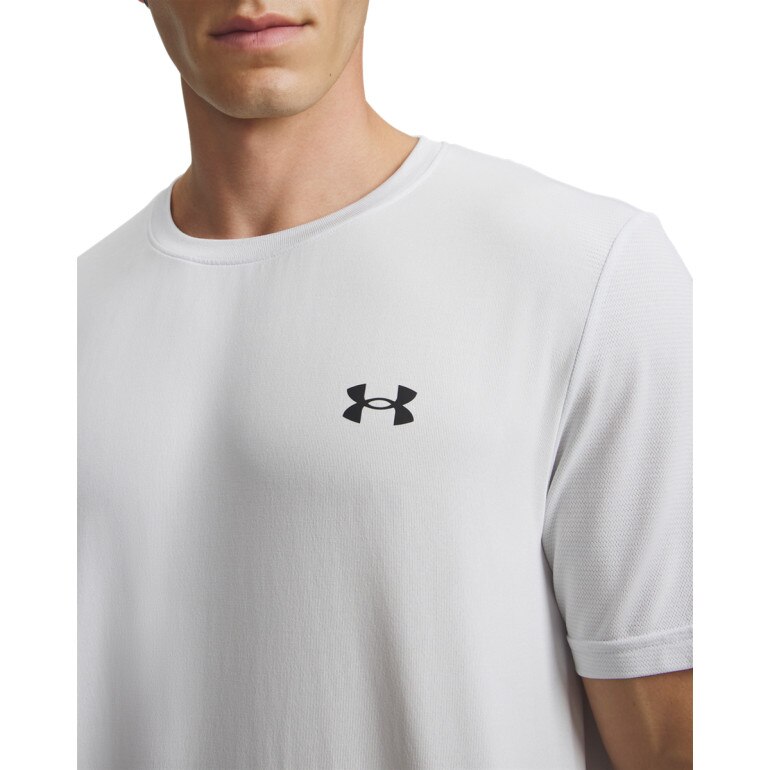 Męska koszulka treningowa Under Armour UA Vanish Elite Seamless SS - biała