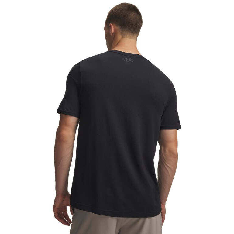 Męska koszulka treningowa Under Armour Vanish Seamless Novelty SS - czarna