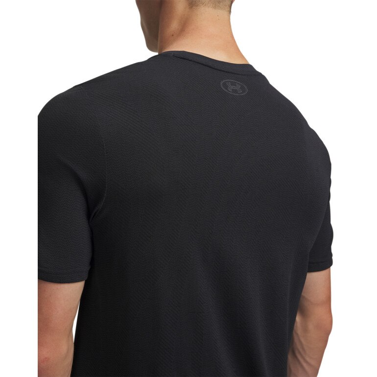 Męska koszulka treningowa Under Armour Vanish Seamless Novelty SS - czarna