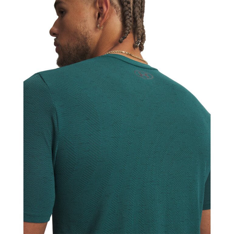 Męska koszulka treningowa Under Armour Vanish Seamless Novelty SS - zielona
