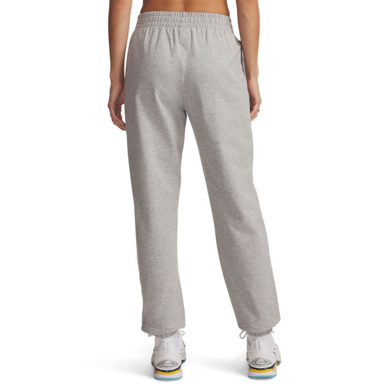 Damskie spodnie dresowe joggery Under Armour Sport Terry Jogger - szare